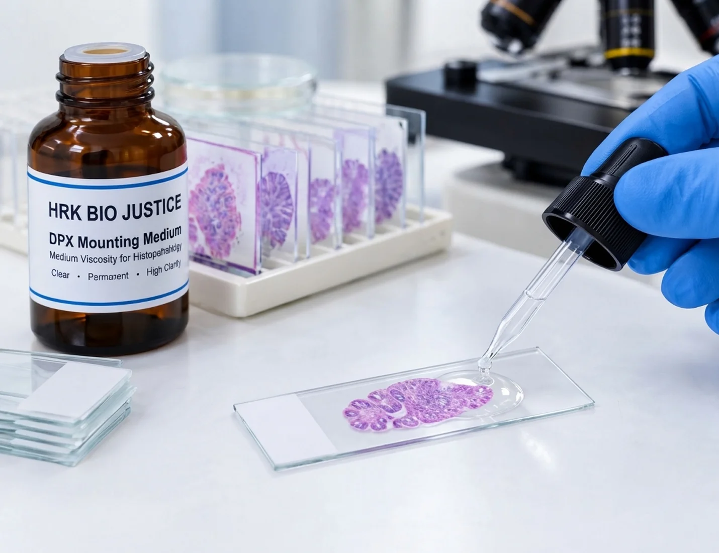 Synthetic Resinous Mounting Media for Histopathalogy