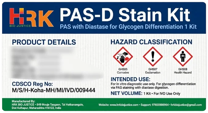 PAS-D Stain Kit
