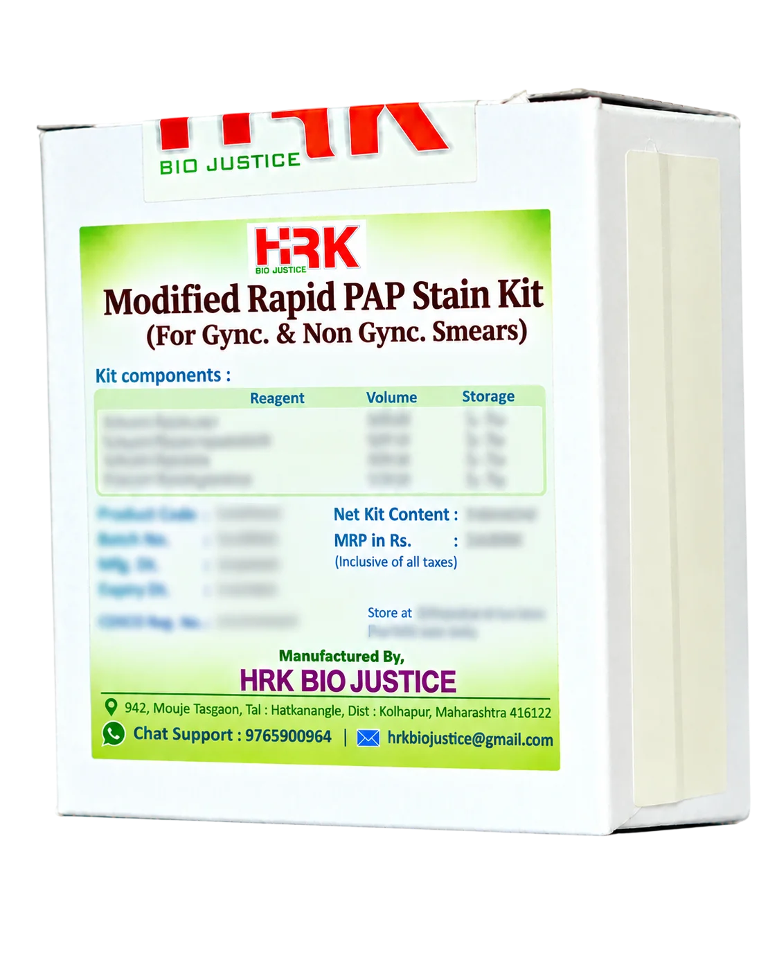 Modified Rapid PAP Stain Kit