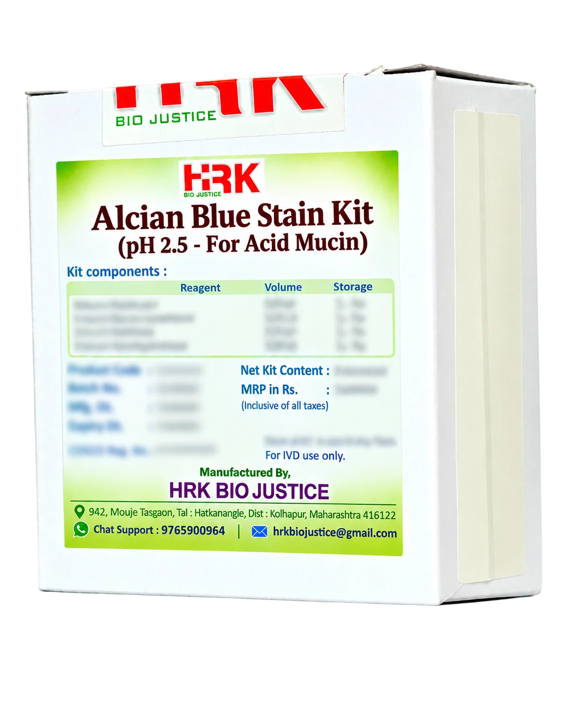 Alcian Blue Stain Kit